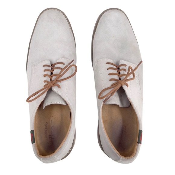 G.H. Bass & Co. Pasadena Mens Tan Suede Non Marking Shoes Derby Oxford Bucks 12M main image 8